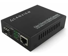 Lanview LVN-MED-SFP-1000BASE-X, IEEE 802.3u, 100 Mbit/s, 1000BASE-T, 1000BASE-SX, Full, 10/100/1000