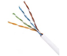 Lanview Lanview LVN122004 tinklo kabelis, baltas, 305 m, Cat5e U/UTP (UTP)