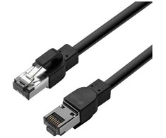 Lanview Lanview LVN6010SOUT tinklo kabelis, juodas, 10 m, Cat6a S/FTP (S-STP)