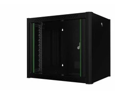 Lanview 19" 9U Rack Wall Mount Pro 600 x 450 x 512mm - Juodas
