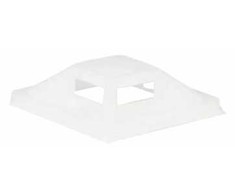 Organizatorius Lanview Lanview LVT-CABLEMOUNT-50W kabelių raišteliai Polipropilenas (PP) Balta 50 vnt.