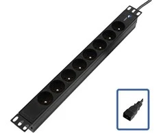 Lanview 19" C20 maitinimo laidas su 8 kontaktų lizdu