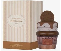 Lattafa Cookie Crave Give Me Gourmand EDP parfumuotas vanduo moterims, 75 ml