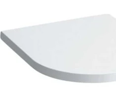 Laufen poda sēdriņķis ar vāku Kartell NEW, QR/SC, balts