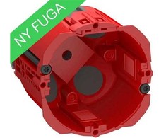 LAURITZ KNUDSEN FUGA Air ugniai atspari priekinė dėžutė, 1 modulis, raudona