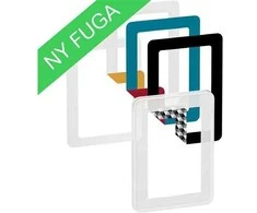 LAURITZ KNUDSEN FUGA CHOICE dizaino rėmelis su 6 spalvų pasirinkimais, 1,5 modulio, matinis.