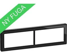 LAURITZ KNUDSEN FUGA PURE dizaino rėmelis su stiklu, 2x2 moduliai, juodas