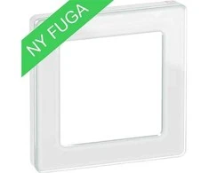 LAURITZ KNUDSEN FUGA PURE dizaino rėmo stiklas 1 modulis, baltas
