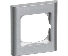 LAURITZ KNUDSEN FUGA® ramme Soft 68 1 modulis soft, plieno spalvos metalikas.