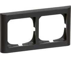 LAURITZ KNUDSEN FUGA® rėmas Softline 632x1 modulis, horizontalus anglies pilkas