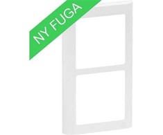 LAURITZ KNUDSEN FUGA SOFT dizaino rėmas 2 modulių vertikalus, baltas