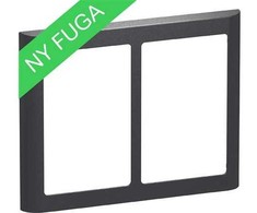 LAURITZ KNUDSEN FUGA SOFT dizaino rėmas 2x1,5 modulis, anglies pilkas