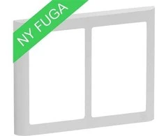 LAURITZ KNUDSEN FUGA SOFT dizaino rėmas 2x1,5 modulis, šviesiai pilkas