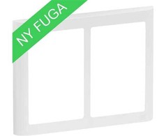 LAURITZ KNUDSEN FUGA SOFT dizaino rėmas 2x1,5 modulis, baltas