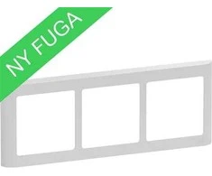 LAURITZ KNUDSEN FUGA SOFT dizaino rėmas 3 modulių horizontalus, šviesiai pilkas