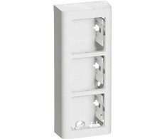 LK LAURITZ KNUDSEN Fuga® paklotas 3 modulių Softline, baltas