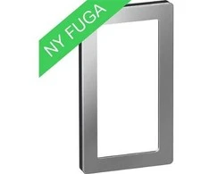Lauritz Knudsen LK FUGA PURE dizaino plieno rėmas 2 modulių įdėklams, plienas