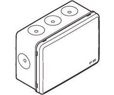 Schneider Electric LAURITZ KNUDSEN Membraninė dėžutė U9-M 2.5 šviesiai pilka