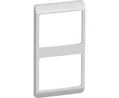 LAURITZ KNUDSEN Opus® 66 rėmas, 2 moduliai, vertikalus, šviesiai pilkas.