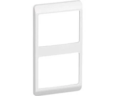 LAURITZ KNUDSEN Opus® 66 rėmas 2 modulis vertikalus, baltas