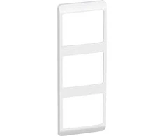 LAURITZ KNUDSEN Opus® 66 rėmas 3 modulis vertikalus, baltas