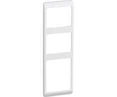 Lauritz Knudsen OPUS 66 rėminis komplektas, 312 modulių, vertikalus, baltas