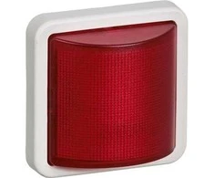 LAURITZ KNUDSEN Opus® 74 signalinė lempa LED 12V AC/DC, nuolat šviečianti / mirksinti raudona