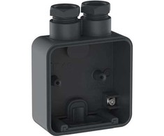 LAURITZ KNUDSEN OPUS® 74 atraminis 1 modulis su 2 tvirtinimo varžtais M20, antracito pilka