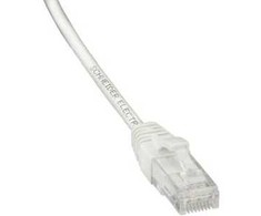 LAURITZ KNUDSEN jungiamasis kabelis Actassi® cat 6 F/UTP 28AWG, ilgis: 0,5 m, spalva: balta, LSZH apvalkalas su vientisai išlietomis movomis abiejuose galuose