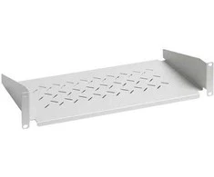 Schneider Electric Trägerplatte 19" 2HE 2 Befestigungen T400m Last 20kg - Rack Accessories
