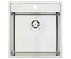 Lavabo Aps Tapwell Virtuvės kriauklė Nexus 50 BC, nerūdijančio plieno