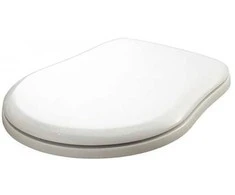 Lavabo Aps Tapwell Retro tualeto sėdynė su chromuotomis detalėmis, balta