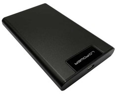 Kieszeń LC-Power LC-Power 2,5'' SATA HDD-Gehäuse USB 3.2 Juodas LC-25U3-C4, USB-C, Bis zu 5 GB/s