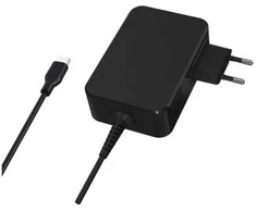 Nešiojamojo kompiuterio maitinimo adapteris LC-Power 90 W, (LC-NB-GAN-90-C)