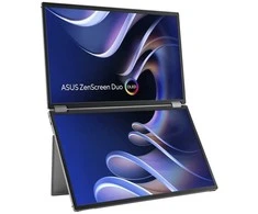 Monitorius ASUS ZenScreen Duo OLED MQ149CD 14 colių OLED WUXGA 16:10 60Hz 400cd/m2 1ms MiniHDMI 2xUSB-C USB šakotuvas: 4xUSB 3.2 G1 Type-A