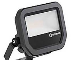 Ledvance 6-8W LED prožektorius FL 10 GEN4, juodas, 4000K, IP66