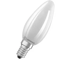 Ledvance 4,8W LED lemputė CLASSIC B, E14, baltos matinės sp., 2700K, dimeriuojama
