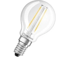 Ledvance 2,5W LED lemputė CLASSIC P, E14, skaidri, 2700K