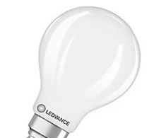 Ledvance 3,4W LED lemputė CLASSIC P, E14, matinės baltos sp., 320°, 2700K, dimeriuojama