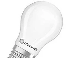 Ledvance 3,4W LED lemputė CLASSIC P, E27, matinės baltos sp., 320°, 2700K, dimeriuojama