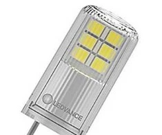 Ledvance 2,2W LED lemputė, GY6.35, skaidri, 2700K