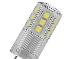 Ledvance 3,3W LED lemputė, GY6.35, skaidri, 2700K