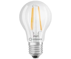 Ledvance 4,8W LED lemputė CLASSIC A, E27, skaidri, 2700K, dimeriuojama