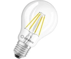 Osram 4W LED lemputė CLASSIC A, E27, skaidri, 2700K