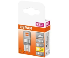 Candellux LED lempa Osram T15, G9, 1.9W, 2700K, 200lm, skaidri