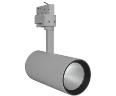 LEDVANCE TRACK SP D85 35 W 3000 K 90RA NFL GY, Bėgelio apšvietimo taškinis šviestuvas, 3000 K, 2660 lm, 220–240 V, Pilka