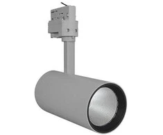 LEDVANCE TRACK SP D85 35 W 3000 K 90RA NFL GY, Bėgelio apšvietimo taškinis šviestuvas, 3000 K, 2660 lm, 220–240 V, Pilka