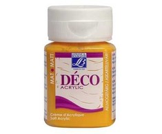 LEFRANC &amp; BOURGEIS DECO SOFT ACRYLIC 50 ML SUNFLOWER 200