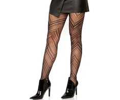 Leg Avenue Europe „Chevron“ tinklo stygų laikikliai