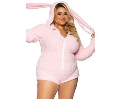 Leg Avenue Europe Rožinė Bunny kostume Plus